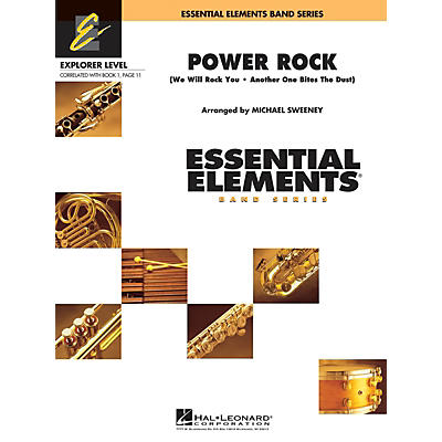 Hal Leonard Power Rock Concert Band Level 0.5 by Queen Arranged by Michael Sweeney