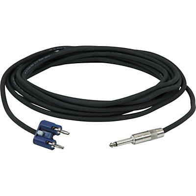 Pro Co PowerPlus 1/4-Inch to Banana 16-Gauge Speaker Cable