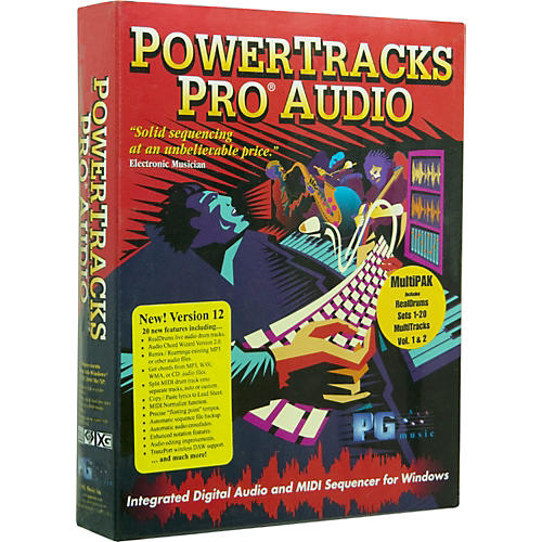 PowerTracks Pro Audio 12 MultiPAK 2009 for Windows