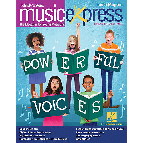 Powerful Voices Vol. 17 No. 5 (March/April 2017) PREMIUM PAK Arranged by Emily Crocker