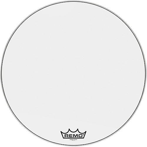 Remo Powermax Ultra White Crimplock Bass Drum Head 32 in.
