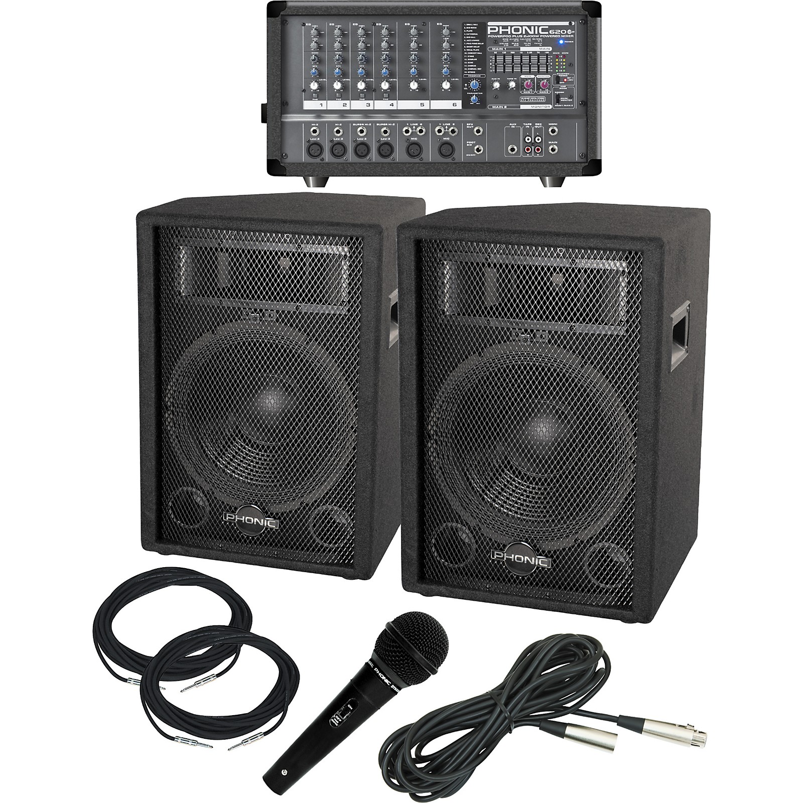 Phonic Powerpod 620 Plus / S712 PA Package | Musician's Friend