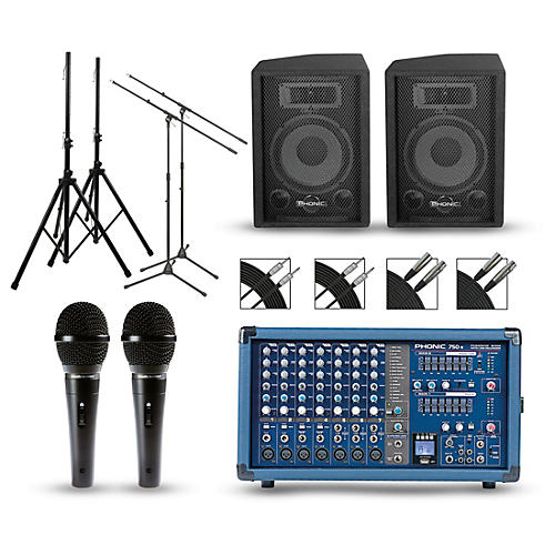 Powerpod 750R Mixer with S7 Speakers PA Package