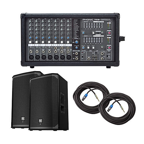 Powerpod 780 Plus Mixer with EKX Speakers PA Package