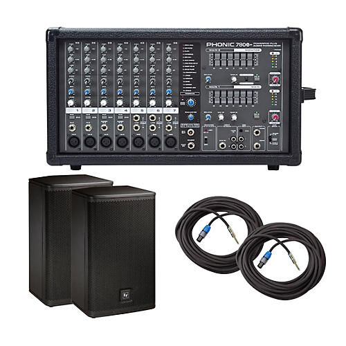 Powerpod 780 Plus Mixer with ELX Speakers PA Package