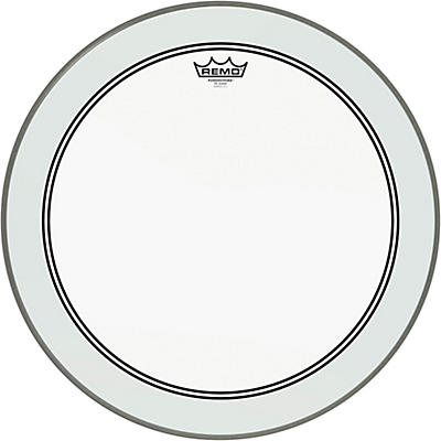 Remo Powerstroke 3 Clear Bass Drum Head With Impact Patch -