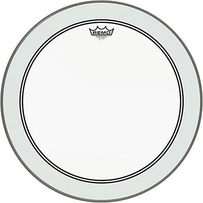 Remo Powerstroke 3 Clear Bass Drum Head With Impact Patch -