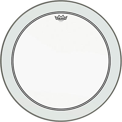 Remo Powerstroke 3 Clear Bass Drum Head With Impact Patch -