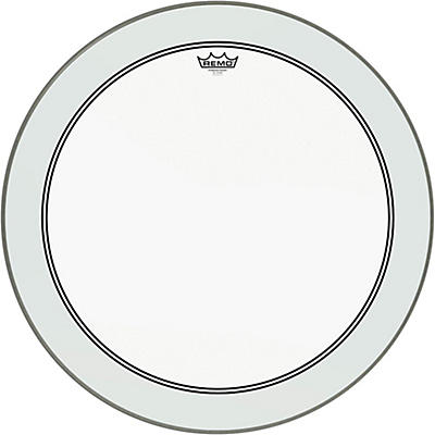 Remo Powerstroke 3 Clear Bass Drum Head With Impact Patch -