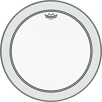 Remo Powerstroke 3 Clear Bass Drum Head With Impact Patch