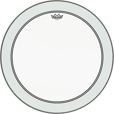 Remo Powerstroke 3 Clear Bass Drum Head with Impact Patch