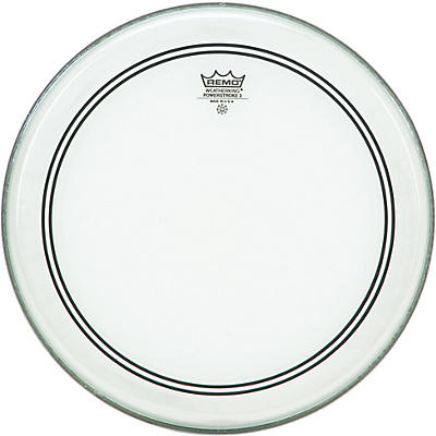 Remo Powerstroke 3 Clear with Dot Batter