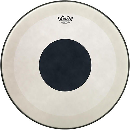 Remo Powerstroke 3 Coated Bass Drum Head With Black Dot 20 in.