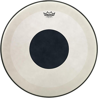Remo Powerstroke 3 Coated Bass Drum Head with Black Dot