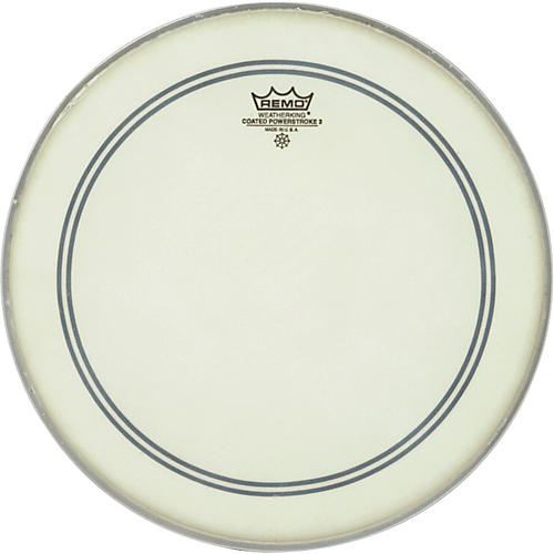 Remo Powerstroke 3 Coated Batter Drum Head With Dot 13 in.