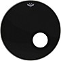 Remo Powerstroke 3 Ebony Resonant Bass Drum Head With 5