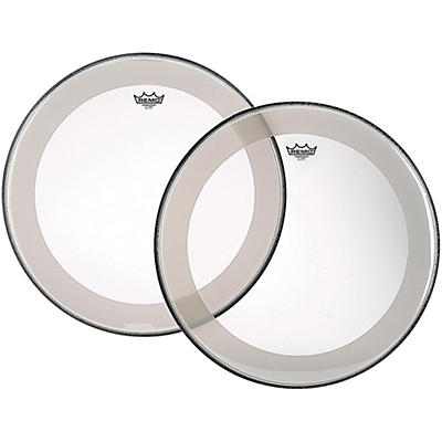 Remo Powerstroke P4 Clear Batter Bass Drum Head With Impact Patch