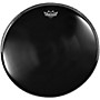 Remo Powerstroke 4 Ebony Batter Bass Drum Head With Impact Patch 20 in.