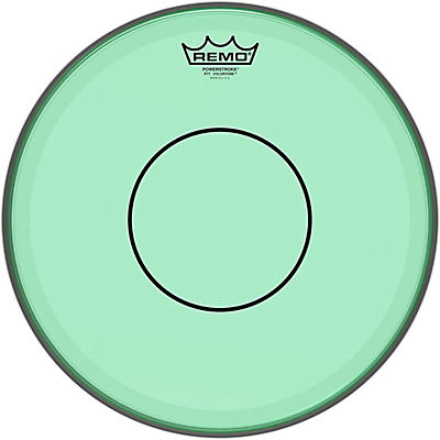 Remo Powerstroke 77 Colortone Green Drum Head