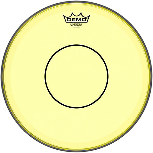 Remo Powerstroke 77 Colortone Yellow Drum Head 13 in.