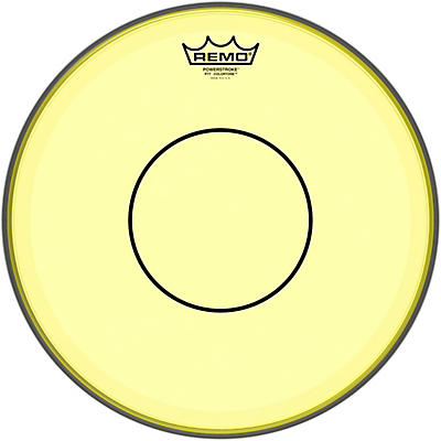 Remo Powerstroke 77 Colortone Yellow Drum Head