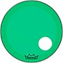 Remo Powerstroke P3 Colortone Green Resonant Bass Drum Head 5
