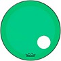 Remo Powerstroke P3 Colortone Green Resonant Bass Drum Head With 5