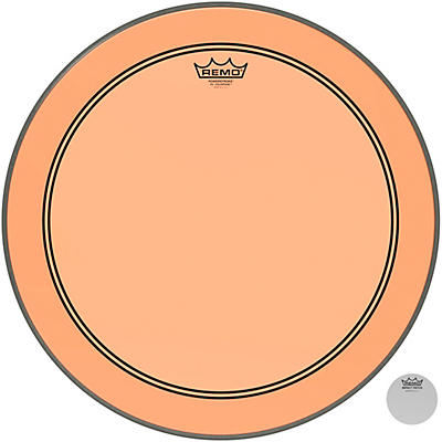 Remo Powerstroke P3 Colortone Orange Bass Drum Head