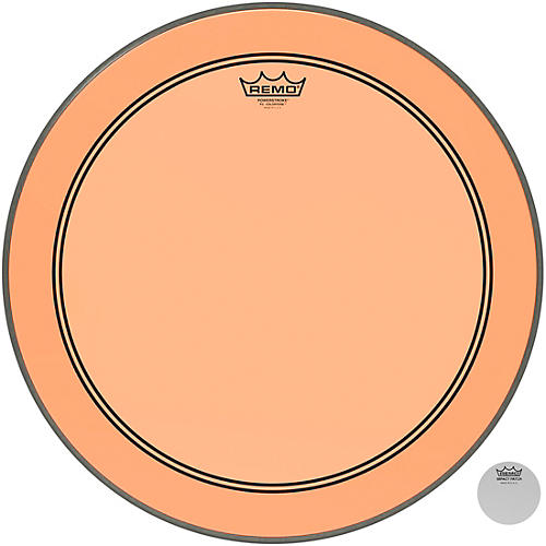 Remo Powerstroke P3 Colortone Orange Bass Drum Head 20 in.