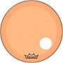 Remo Powerstroke P3 Colortone Orange Resonant Bass Drum Head With 5