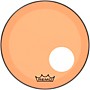 Remo Powerstroke P3 Colortone Orange Resonant Bass Drum Head with 5