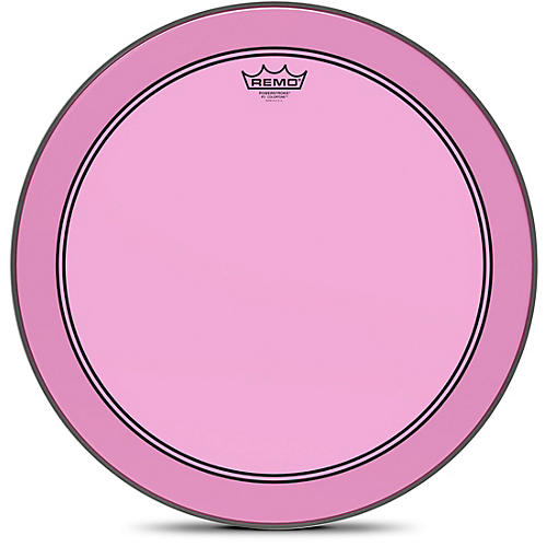 Remo Powerstroke P3 Colortone Pink Bass Drum Head 18 in.