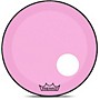 Remo Powerstroke P3 Colortone Pink Resonant Bass Drum Head With 5