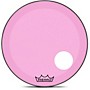 Remo Powerstroke P3 Colortone Pink Resonant Bass Drum Head With 5