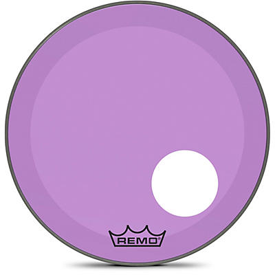 Remo Powerstroke P3 Colortone Purple Resonant Bass Drum Head