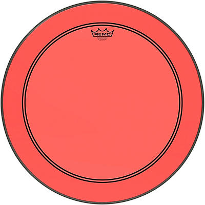 Remo Powerstroke P3 Colortone Red Bass Drum Head