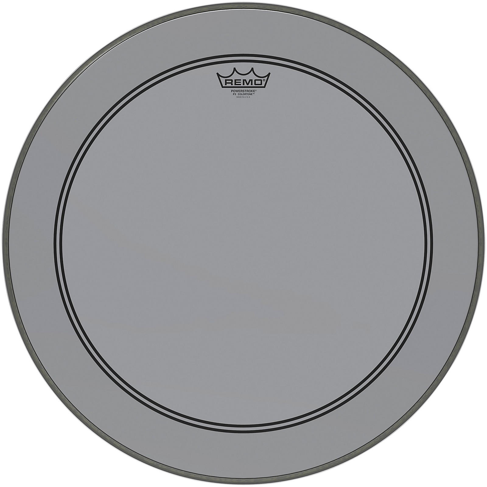 Remo Powerstroke P3 Colortone Smoke Bass Drum Head 22 in. Musician's