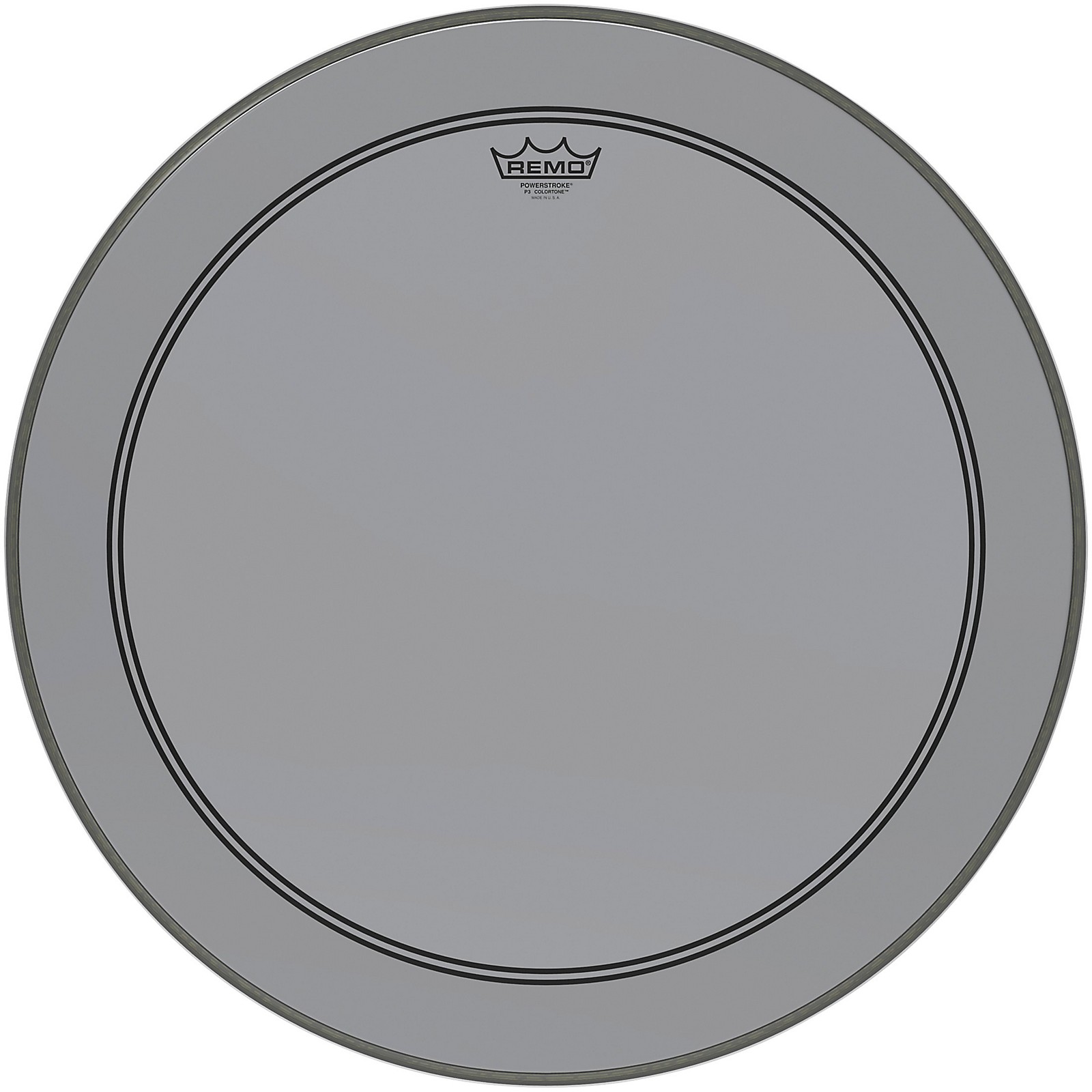 Remo Powerstroke P3 Colortone Smoke Bass Drum Head 24 in. Musician's