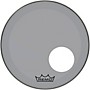 Remo Powerstroke P3 Colortone Smoke Resonant Bass Drum Head With 5