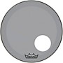 Remo Powerstroke P3 Colortone Smoke Resonant Bass Drum Head With 5