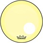 Remo Powerstroke P3 Colortone Yellow Resonant Bass Drum Head With 5