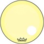 Remo Powerstroke P3 Colortone Yellow Resonant Bass Drum Head With 5