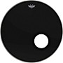 Remo Powerstroke 3 Ebony Resonant Bass Drum Head With 5