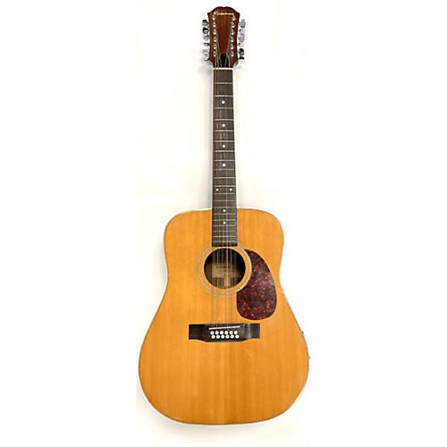 Epiphone Pr715-12ant 12 String Acoustic Guitar Antique Natural