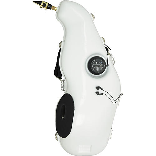 e-Sax Practice Mute System for Alto Saxophone II White