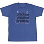 Fender Practice T-Shirt XX Large Heathered Blue