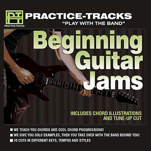 Practice-Tracks: Beginning Guitar Jams CD