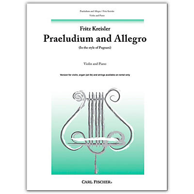 Carl Fischer Praeludium and Allegro