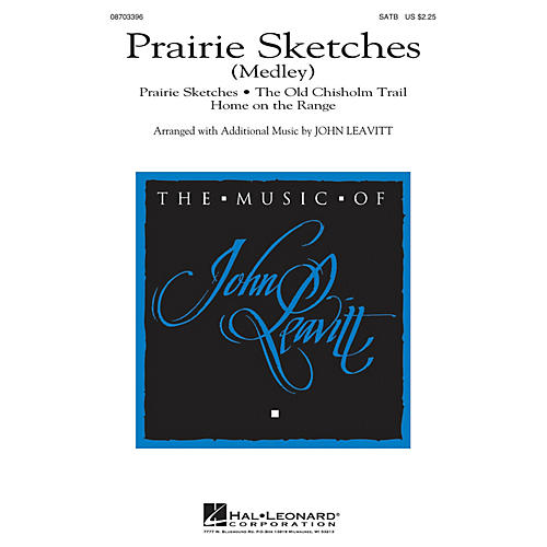 Hal Leonard Prairie Sketches (Medley) SATB arranged by John Leavitt