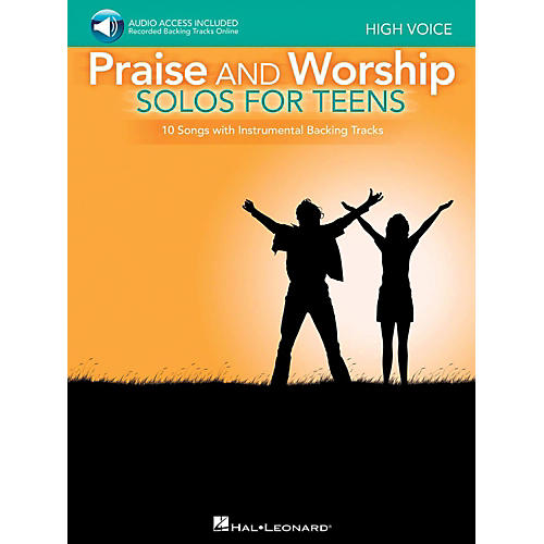 Hal Leonard Praise And Worship Solos For Teens - High Voice - Book/Audio Online Backing Tracks